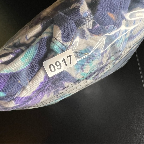 Soft Surroundings Faux Wrap Dress Jersey Knit XL Navy White Shapely Anywhere - Picture 15 of 15